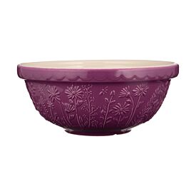 Mason Cash Meadow Daisy Mixing Bowl 26cm Purple