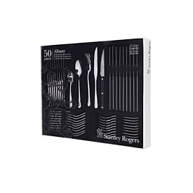 Stanley Rogers Albany 50pc Cutlery Set with Steak knives