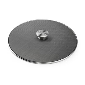 KitchenAid 33Cm Odour Absorbing Splatter Guard Stainless Steel 