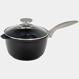 Swiss Diamond Cxd Induction 18cm X 9.5cm 2L Nonstick Saucepan with Glass Lid