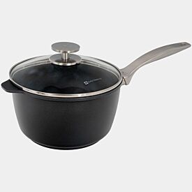 Swiss Diamond Cxd Induction 20cm x 11cm 3L Nonstick Saucepan with Glass Lid