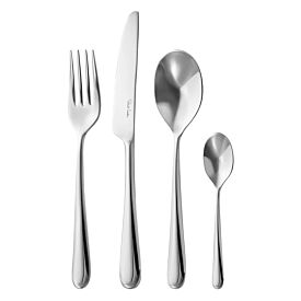Robert Welch Kingham 16pc Cutlery Set Gift Boxed in Silver