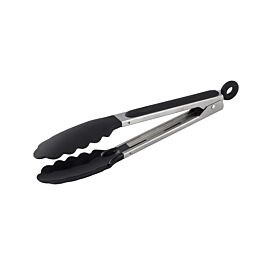 Avanti Locking Tongs with Silicone Head 23cm