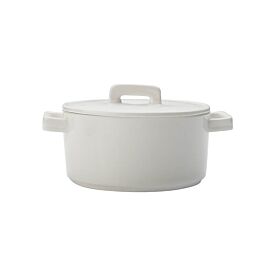Maxwell & Williams Round Casserole 1.3L White Gift Boxed