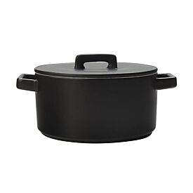 Maxwell & Williams Round Casserole 2.6l Black Gift Boxed