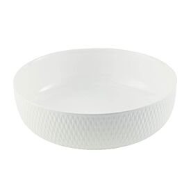 Maxwell & Williams White Basics Diamonds Serving Bowl 25x8cm Gift Boxed
