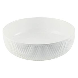 Maxwell & Williams White Basics Diamonds Serving Bowl 30x9.5cm Gift Boxed