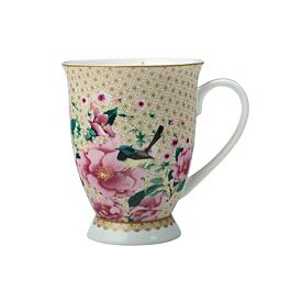 Maxwell & Williams Teas & C's Silk Road Footed Mug 300ML White