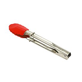Maxwell & Williams Grabbers Mini Tongs 18cm Silicone Red