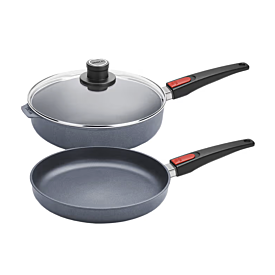 Woll Diamond Lite Induction 28cm Frypan and 28 cm Saute pan twin pack