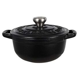 Maxwell & Williams Cast Iron Cocotte / 260ML Gift Boxed in Black