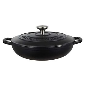 Maxwell & Williams Cast Iron Braiser / 3.3L Gift Boxed in Black