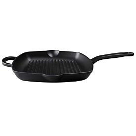 Maxwell & Williams Cast Iron Grill Pan 27.5cm in Black