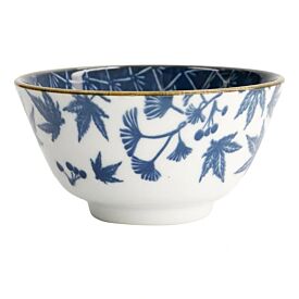 Tokyo Design Studio Flora Japonica Rice Bowl 12x6cm in Gingko