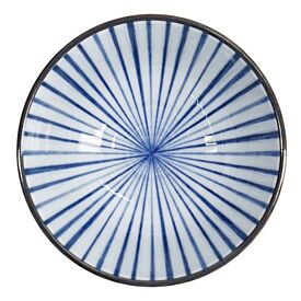 Tokyo Design Studio Natsu Tokusa Rice Bowl 12x6cm in Blue